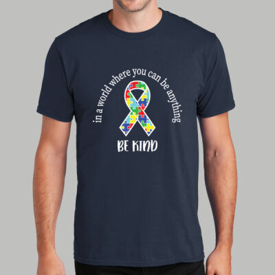Adult - Be Kind Ribbon T-Shirt - Autism Awareness Thumbnail