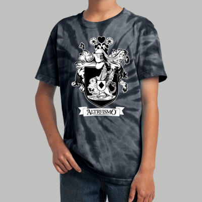 Youth Tie-Dye T-Shirt - House Altruismo Crest Thumbnail