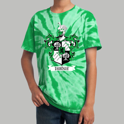 Youth Tie-Dye T-Shirt - House Isibindi Crest Thumbnail