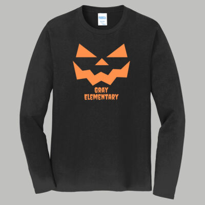 Adult Long Sleeve Shirt - Fall - Jacko Lantern Orange  Thumbnail