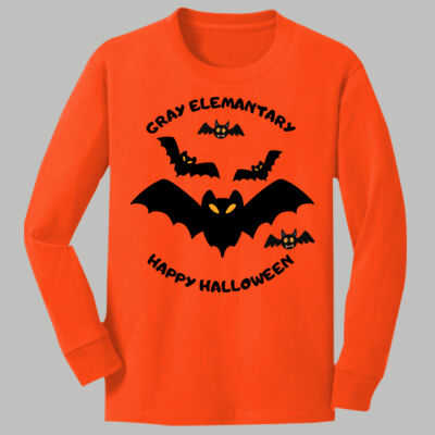 Youth Long Sleeve Shirt - Fall - Bats Thumbnail