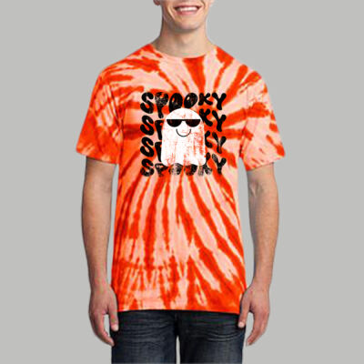 Adult Tie-Dye T-Shirt - Fall  - Cool Ghost Thumbnail