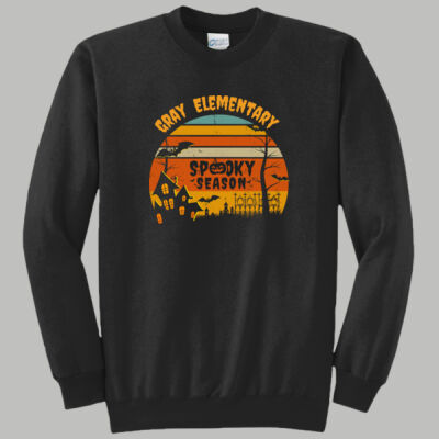 Adult Crewneck - Fall - Haunted House  Thumbnail