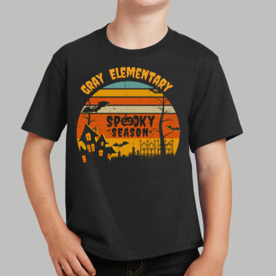Youth T-Shirt - Fall - Haunted House  Thumbnail