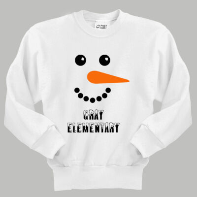 Youth Crewneck - Winter Holidays - Snowman Thumbnail