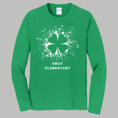 Adult Long Sleeve Shirt - Spring - Shamrock  Thumbnail