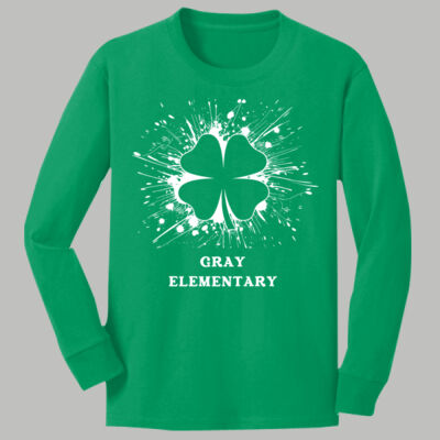 Youth Long Sleeve Shirt - Spring - Shamrock  Thumbnail