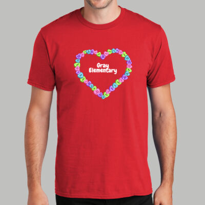 Adult T-Shirt - Spring - Valentine's Heart Thumbnail