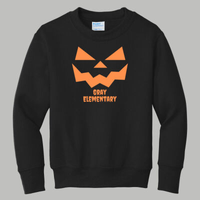 Youth Crewneck - Fall - Jacko Lantern Orange Thumbnail