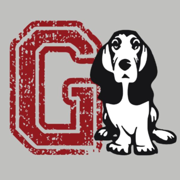 Distressed Red G with Hound Thumbnail