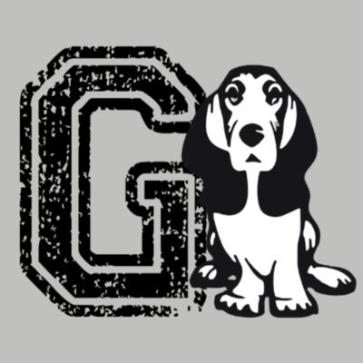 Distressed Black G with Hound Thumbnail