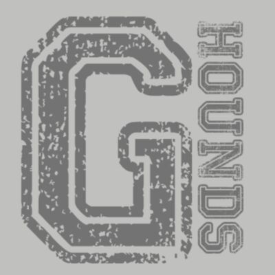 Distressed G with Vertical Hounds Grey Thumbnail
