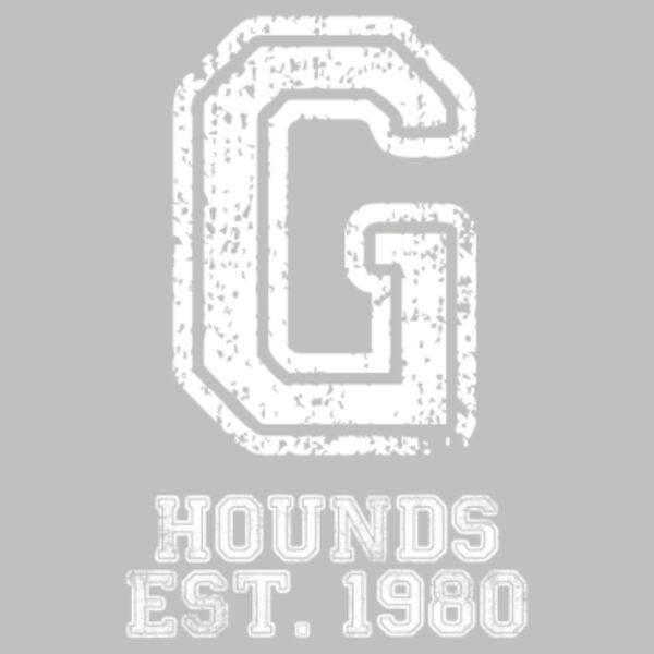 Distressed G Hounds Est. White Thumbnail