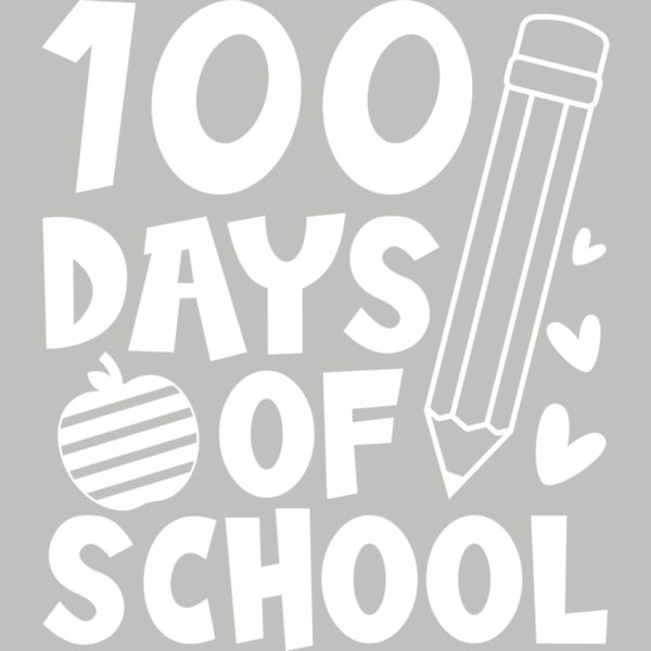 100 Days with pencil - White Thumbnail