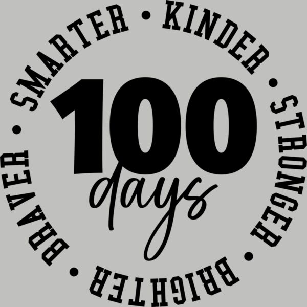 100 Days Circle - Black Thumbnail