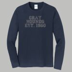Adult Long Sleeve Shirt - Gray Thumbnail