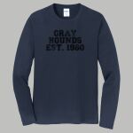 Adult Long Sleeve Shirt - Gray Thumbnail