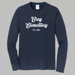Adult Long Sleeve Shirt - Gray Thumbnail