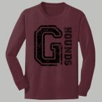 Youth Long Sleeve Shirt - Gray Thumbnail