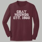 Youth Long Sleeve Shirt - Gray Thumbnail