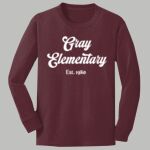 Youth Long Sleeve Shirt - Gray Thumbnail