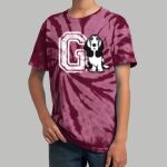 Youth Tie-Dye T-Shirt - Gray Thumbnail