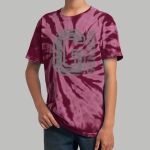 Youth Tie-Dye T-Shirt - Gray Thumbnail