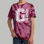 Youth Tie-Dye T-Shirt - Gray Thumbnail
