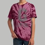 Youth Tie-Dye T-Shirt - Gray Thumbnail