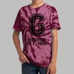 Youth Tie-Dye T-Shirt - Gray Thumbnail