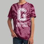 Youth Tie-Dye T-Shirt - Gray Thumbnail