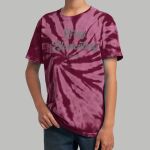 Youth Tie-Dye T-Shirt - Gray Thumbnail