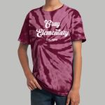 Youth Tie-Dye T-Shirt - Gray Thumbnail