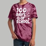 Youth Tie-Dye T-Shirt - Gray Thumbnail