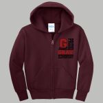 Youth Zip Jacket - Gray Thumbnail