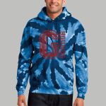 Adult Tie-Dye Hoodie - Gray Thumbnail