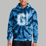 Adult Tie-Dye Hoodie - Gray Thumbnail