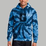 Adult Tie-Dye Hoodie - Gray Thumbnail