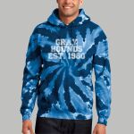 Adult Tie-Dye Hoodie - Gray Thumbnail