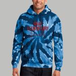 Adult Tie-Dye Hoodie - Gray Thumbnail