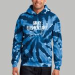 Adult Tie-Dye Hoodie - Gray Thumbnail