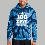 Adult Tie-Dye Hoodie - Gray Thumbnail