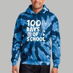 Adult Tie-Dye Hoodie - Gray Thumbnail