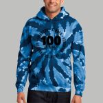 Adult Tie-Dye Hoodie - Gray Thumbnail