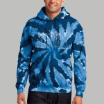 Adult Tie-Dye Hoodie - Gray Thumbnail