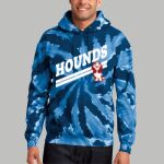 Adult Tie-Dye Hoodie - Gray Thumbnail