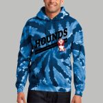 Adult Tie-Dye Hoodie - Gray Thumbnail