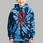 Youth Tie-Dye Hoodie - Gray Thumbnail