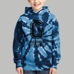 Youth Tie-Dye Hoodie - Gray Thumbnail
