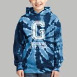 Youth Tie-Dye Hoodie - Gray Thumbnail
